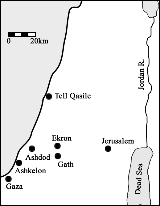 philistines map
