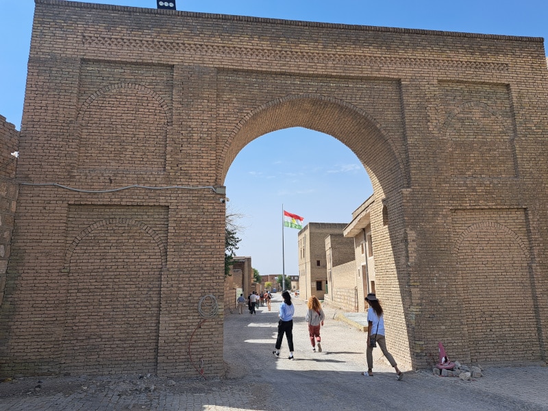 Photo by Luke Poutre of an archway