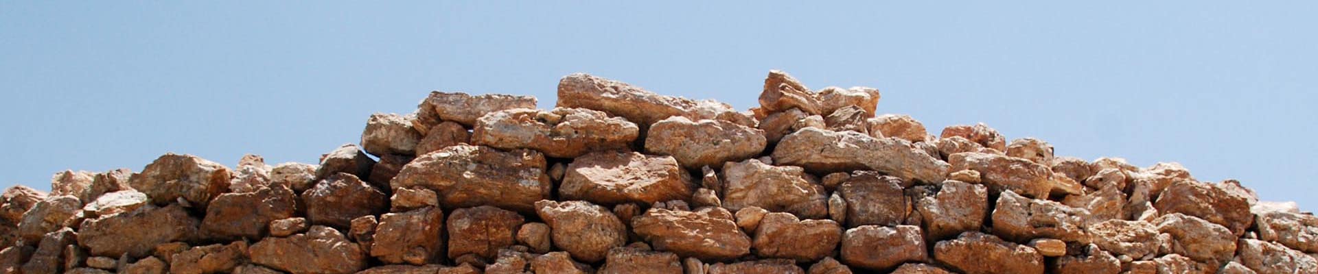 Ammonite Iron Age Tower in Jordan