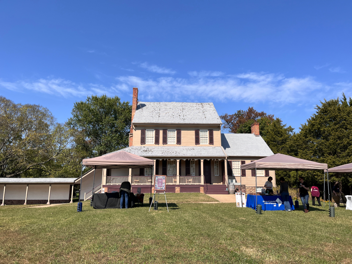 Sully House, a nationally registered historic place in Chantilly, VA.