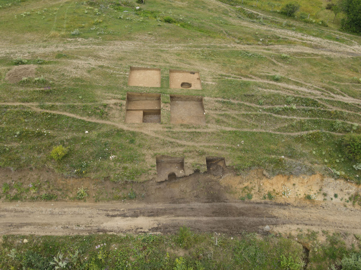 View of the Excavation Area.