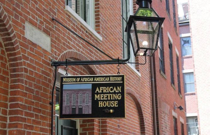 The Museum of African American History is home to the African Meeting House and the Abiel Smith School. Credit: NPS Photo