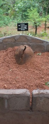 A restored animist grave. Photo Credit: AESPAT/ASOR.